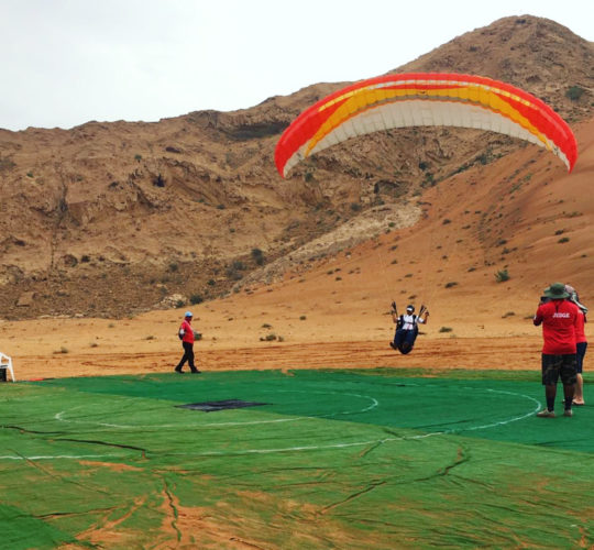 Sharjah Paragliding Accuracy